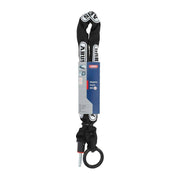 Zwart Abus Ach 2.0 kettingslot van 100 cm met Ø8 mm ketting, stevig en geschikt voor beveiliging van fietsen.