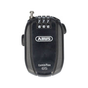 Abus Combiflex Stopover kabelslot, zelfoprollend, 65 cm lang en 1,2 mm dik, met metalen ketting en slotmechanisme