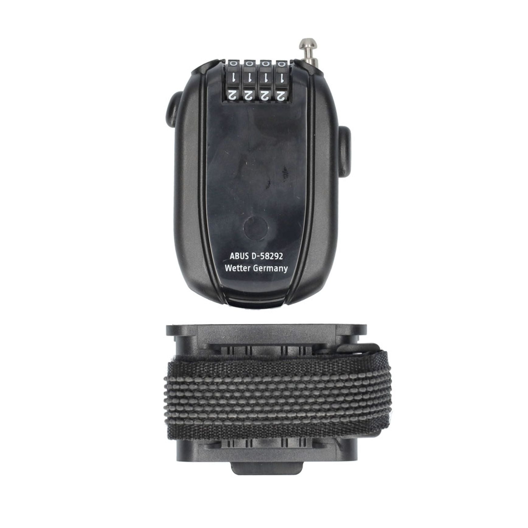 Abus Kabelslot Combiflex Rest CHR Code 105cm x 2.4mm Zwart