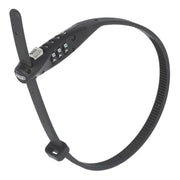 Abus Combiflex Travelguard kabelslot met 3-cijferige code en stevige metalen behuizing, geschikt voor reisbeveiliging.