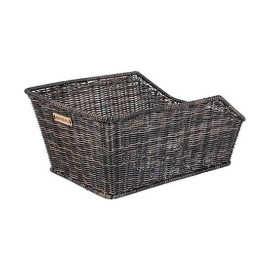 Basil Fietsmand Cento Rattan Look Met Wsl-Systeem 47 X 34 X 24 Cm - Le Coq Wielerartikelen