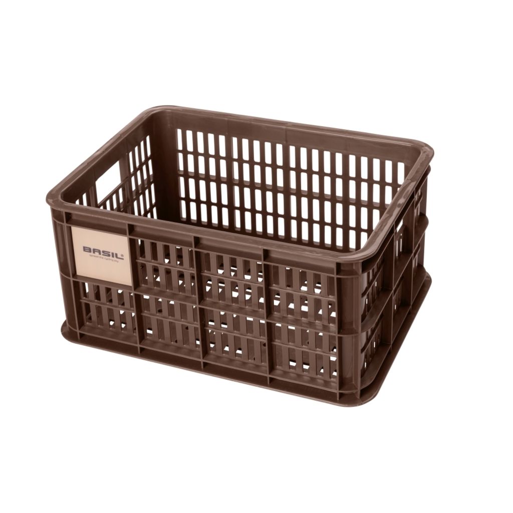 Basil Gerecyclede Fietskrat Crate S 17.5 Liter 29 X 39 X 20 Cm - Le Coq Wielerartikelen