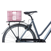 Basil Crate S 17,5 liter gerecyclede fietskrat met handvatten, geschikt voor fietsdragers en duurzame transportoplossingen