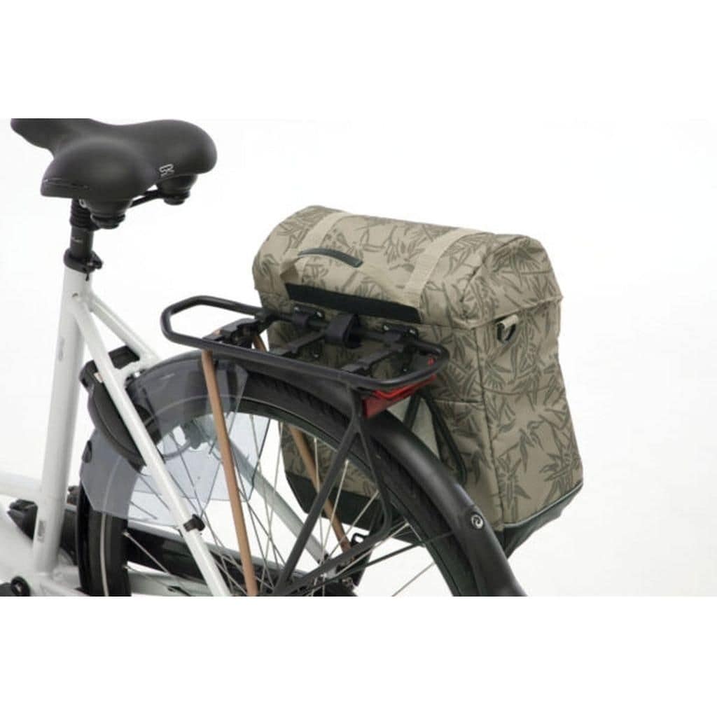 New Looxs Fietsschoudertas Alba Single Bamboo 21 Liter  37 X 17 X 37Cm - Sand - Le Coq Wielerartikelen