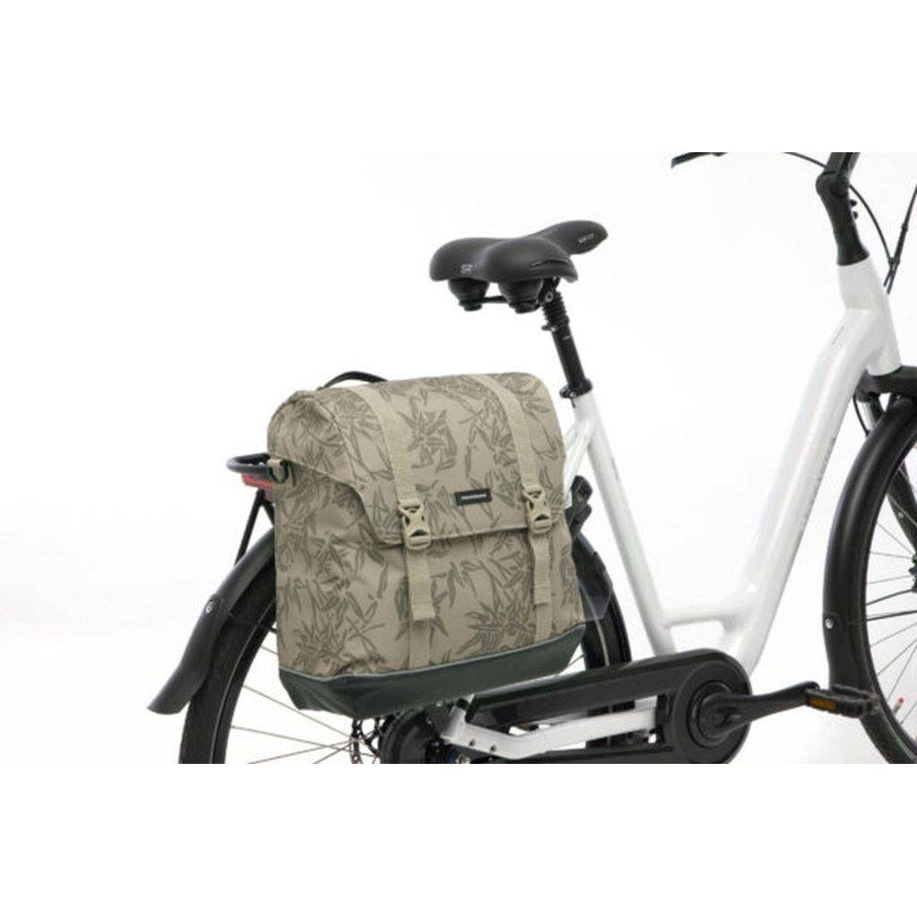 New Looxs Fietsschoudertas Alba Single Bamboo 21 Liter  37 X 17 X 37Cm - Sand - Le Coq Wielerartikelen