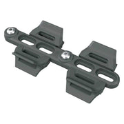 Zwart SKS Cage Shifter+ Adapter bidonhouder voor fietspomp accessoires, geschikt voor 1,5-4,5 cm framebuizen, zichtbare onderdelen en bevestigingen