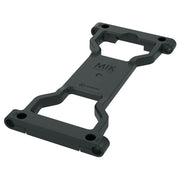 Zwarte SKS Infinity universele aluminium achterdrager voor 26/29 inch fietsen, bagagedrager voor fietsaccessoires