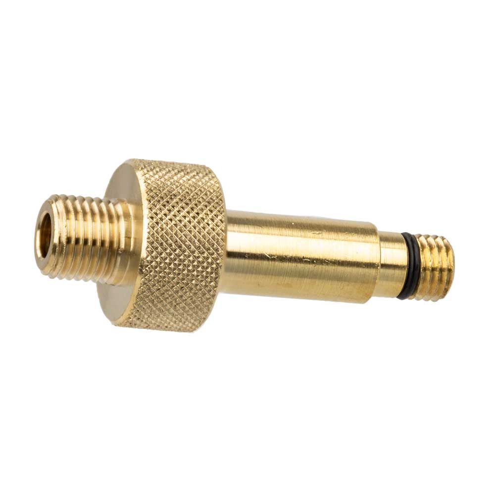 SKS ventieladapter voor Marzocchi vork, koperkleurig, geschikt als ventielaccessoire voor fietsvering onderdelen
