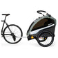 Burley Fietskar D'Lite X Double 2 Kind Sage Green / Charcoal Grey MY23 - Le Coq Wielerartikelen