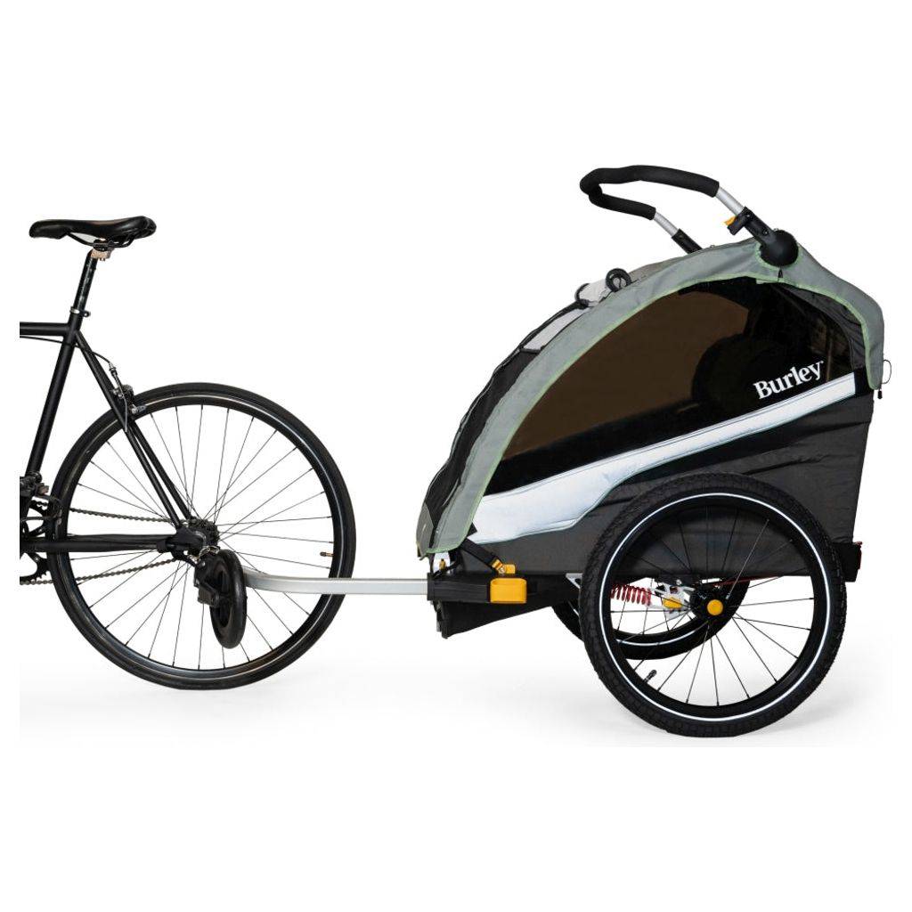 Burley Fietskar D'Lite X Double 2 Kind Sage Green / Charcoal Grey MY23 - Le Coq Wielerartikelen