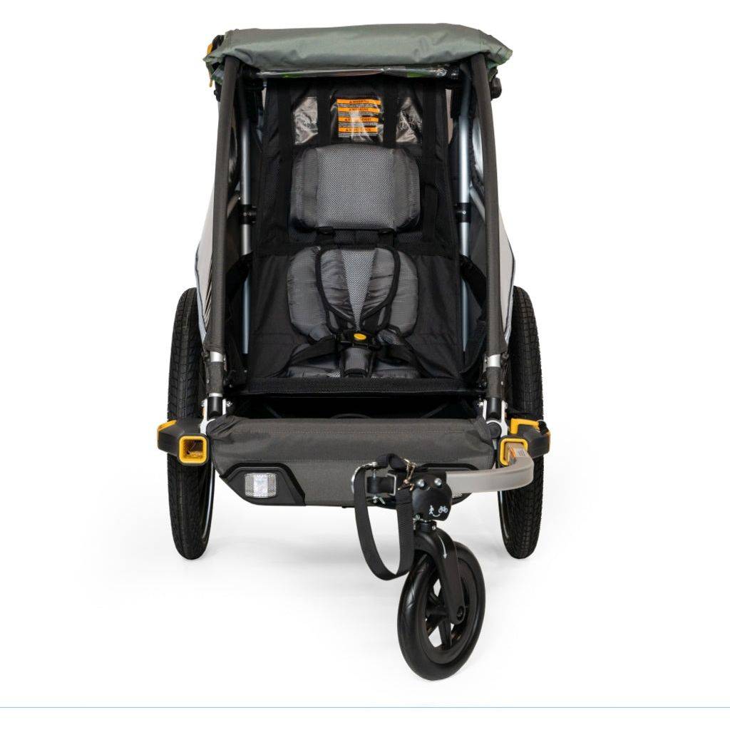 Burley Fietskar D'Lite X Single 1 Kind Sage Green / Charcoal Grey MY23 - Le Coq Wielerartikelen
