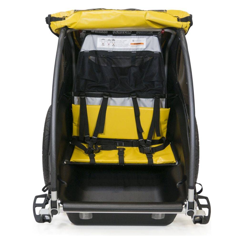 Burley Fietskar Rental Cub 2 Kind Zw/Ge MY23 - Le Coq Wielerartikelen