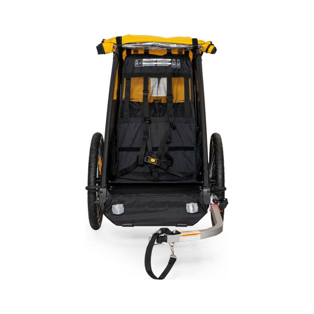 Burley Fietskar Bee Single 1 Kind Yellow/Black MY23 - Le Coq Wielerartikelen