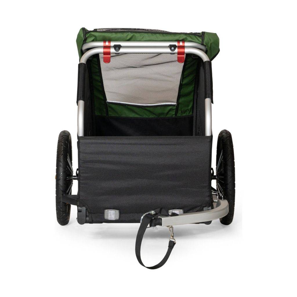 Burley Fietskar Tail Wagon Dier Fern Green / Black MY23 - Le Coq Wielerartikelen