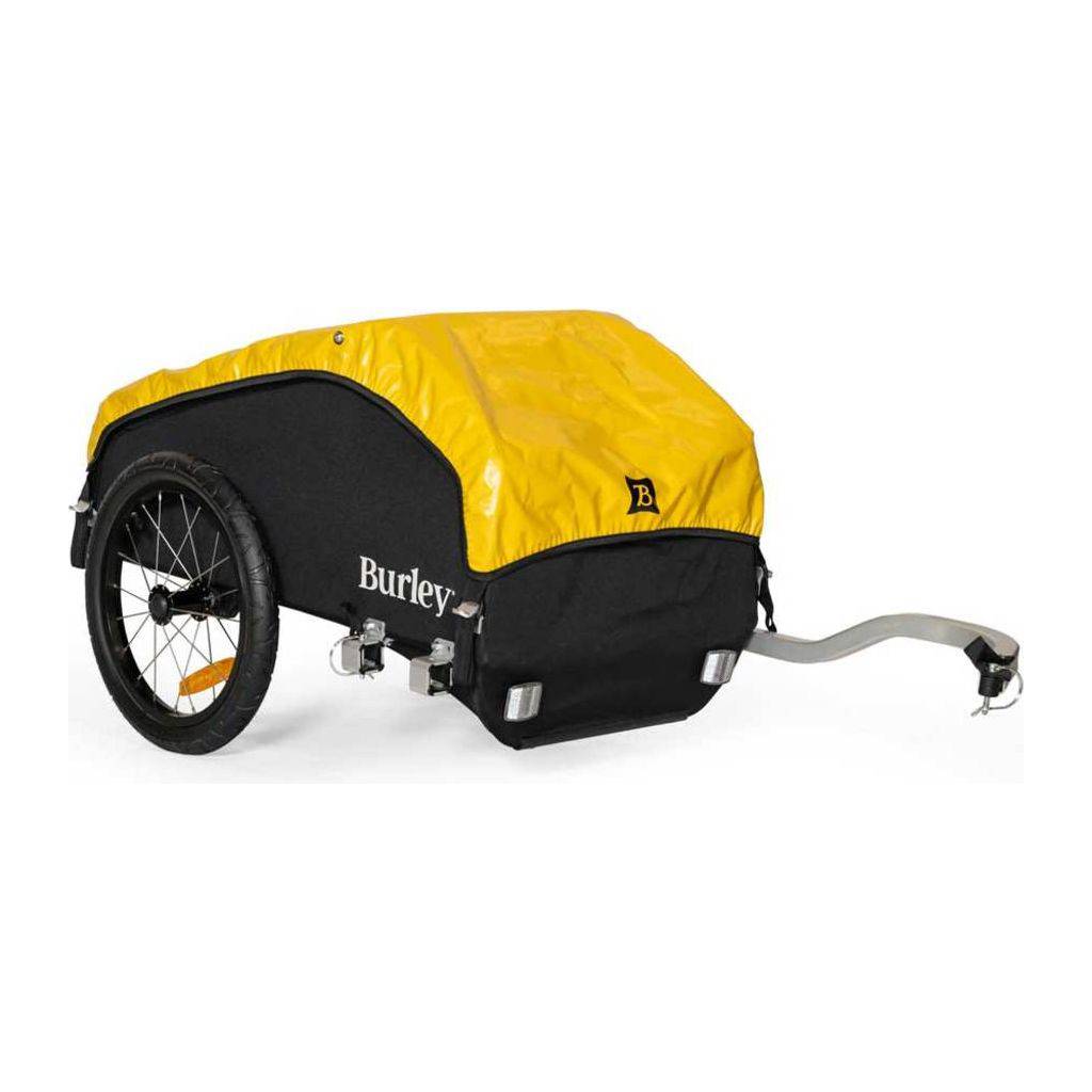 Burley Nomad transportfietswagen inklapbaar met draagvermogen van 45 kg, zichtbaar in de afbeelding.