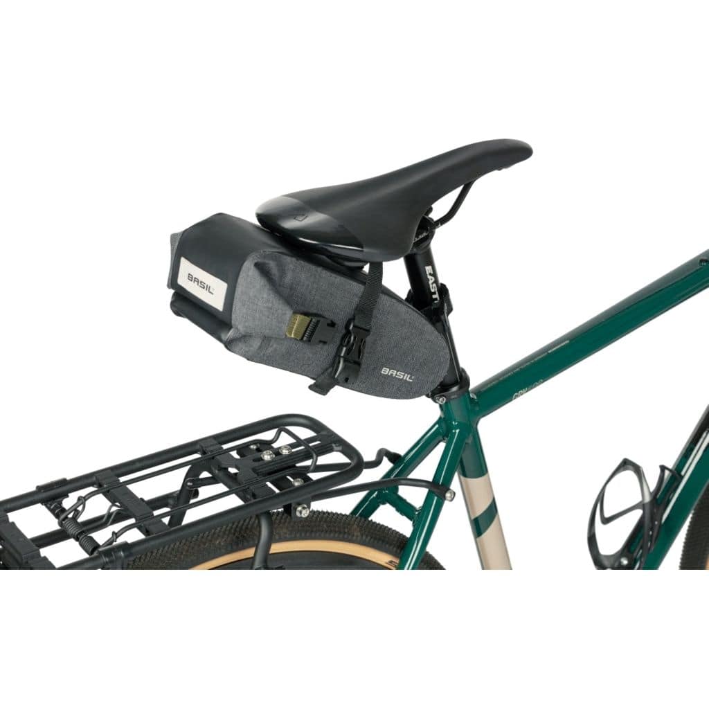 Zadeltas Basil Navigator Storm M Zwart 1.5L - Le Coq Wielerartikelen