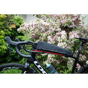 Zefal Z Adventure T3 fietsframe tas met 2,2 liter waterdichte bikepacking tas, bevestigd aan het bovenbuis van de fiets
