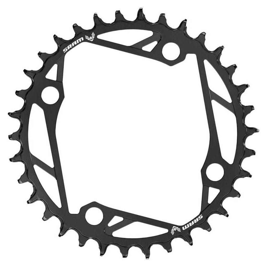 Sram Eagle T A1 12-speed stalen kettingblad, zwart, met 104mm steek, geschikt voor mountainbikes en racefietsen
