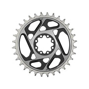 Zwart Sram XXSL Eagle T D1 12-speed kettingblad met 0 mm offset, direct mount, geschikt voor mountainbikes.