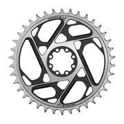 Zwart Sram XXSL Eagle T D1 12-speed kettingblad met directe montage en 0 mm offset, geschikt voor mountainbikes.