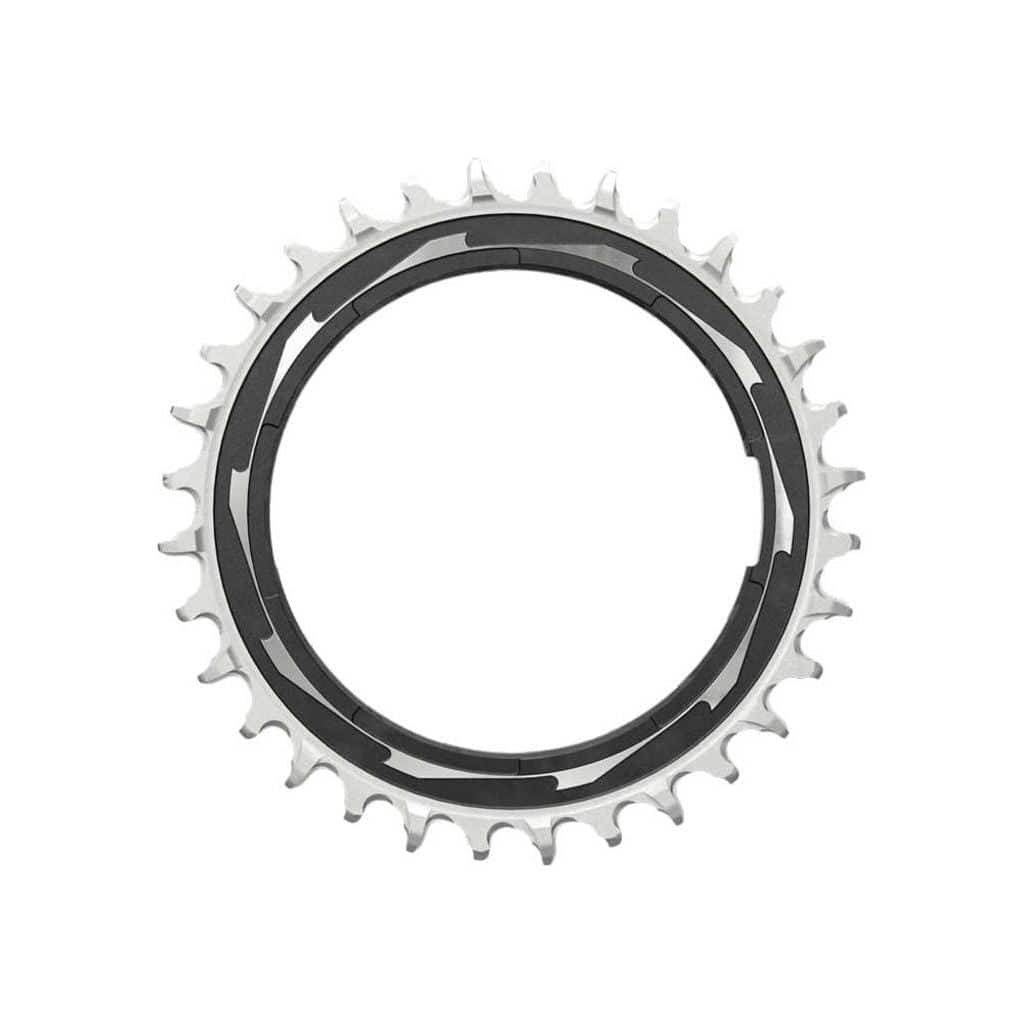 Sram XXSL Eagle T D1 12V kettingblad, zilver en zwart, 12-speed, met schroefmontage en 3 mm offset, voor mountainbikes