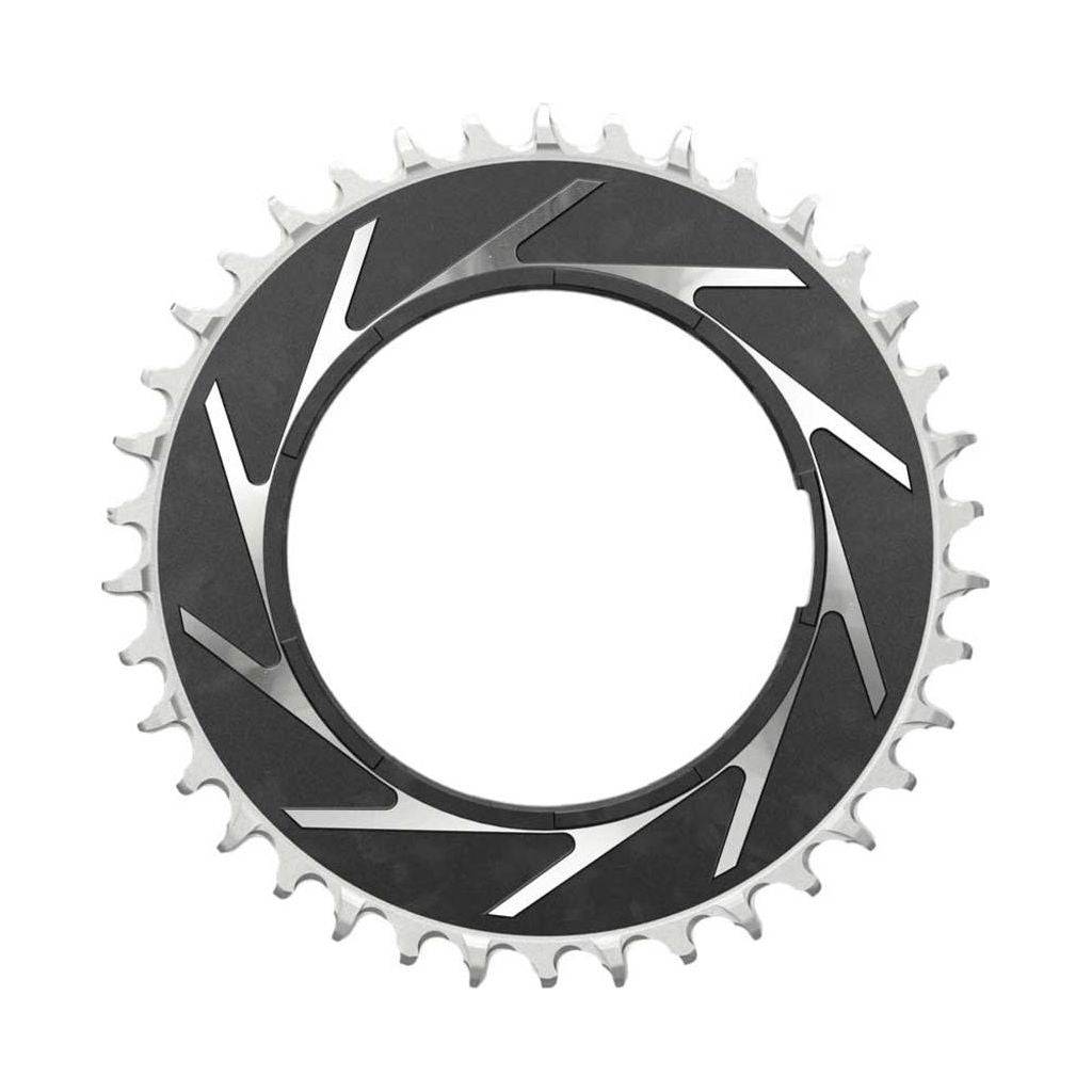 Sram XXSL Eagle T D1 12-speed kettingblad met schroefdraadmontage, 3 mm offset in zilver en zwart voor mountainbikes