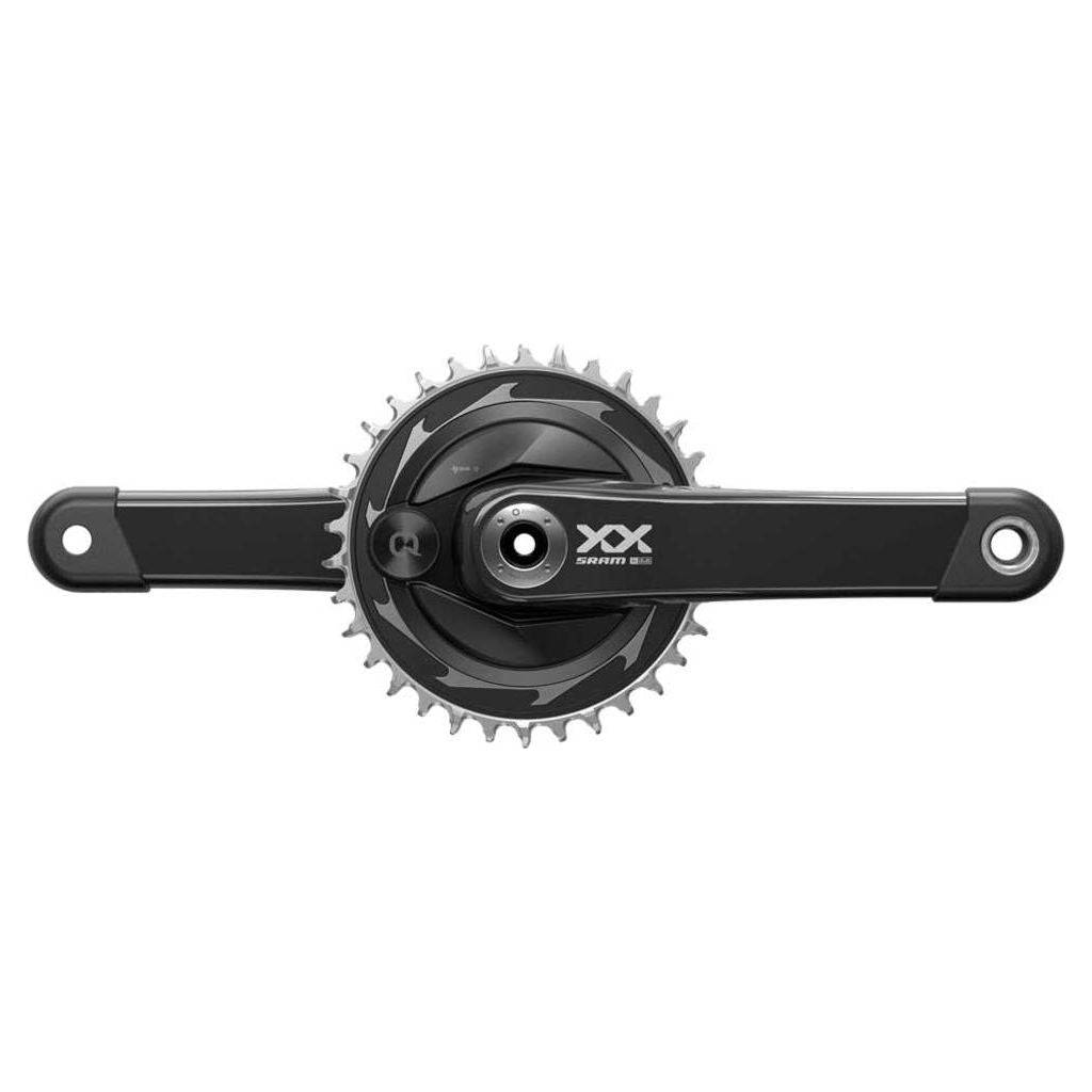 Sram Xxsl Eagle 12V MTB crankstel met 34T kettingblad, zwart, 175mm, inclusief powermeter voor nauwkeurige krachtmeting