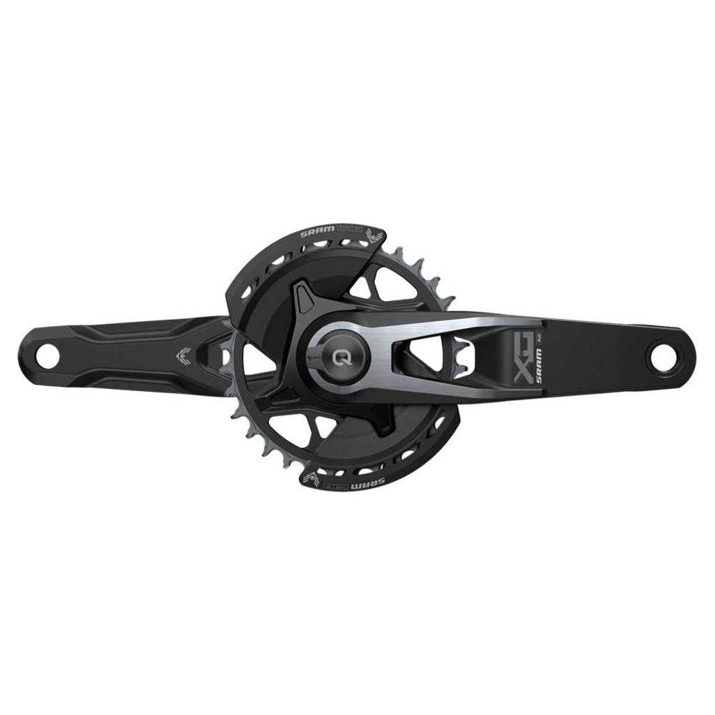 Sram X0 Eagle T MTB crankstel met 12V powermeter, 175 mm lengte, 32 tanden, zwart, stevig en technisch design