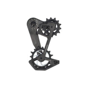 Zwart Sram Derad Xxsl Eagle T Axs Cage Kit voor duurzame en lichte schakelkabels, zichtbaar vanaf de zijkant.