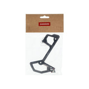 Zwarte SRAM Derad Xxsl/Xx/X0 Eagle T AXS wielset en arm voor mountainbikes, zichtbaar in close-up met details van de componenten