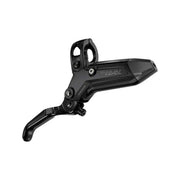 Zwarte Sram Rem Level Silver C1 Db 2P Dm rem pedaal met schakelmechanisme en remhendels, geschikt voor mountainbikes.