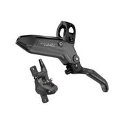 Sram Rem Level Bronze C1 Db 2P Dm grijs remmen met zwart remhendel en kabel voor mountainbiken en racefietsen.