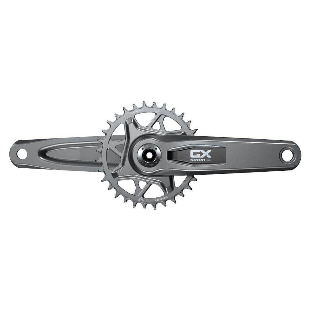 Sram GX Eagle T D1 MTB cranksysteem, 12V, 175 mm, 32T kettingblad, geschikt voor mountainbikes, zwart en robuust ontwerp