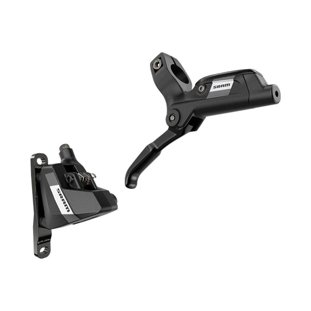 Zwart Sram Rem S300 A1 aluminium remhendel voor fiets, geschikt voor derailleur en schakelsystemen.