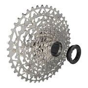 Sram 12-speed cassette PG1231 D1 XPLR Wide 11-44 zilver met tandwielen voor gravel en off-road fietsen