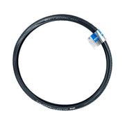 Schwalbe 29-inch Hurricane ADDIX Performance MTB-banden, zwart, zichtbaar op de fiets met profiel en bandenstructuur
