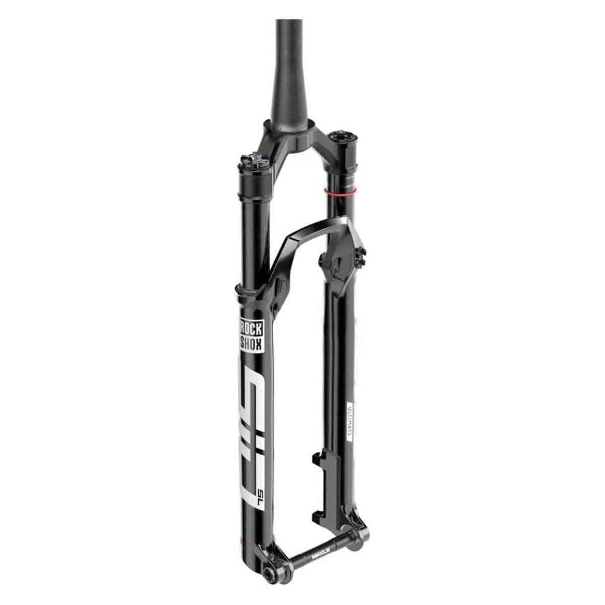 RockShox Sid Ultimate Race Day D1 verende voorvork voor 29-inch mountainbikes, zwart met logo en schokdemping zichtbaar