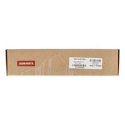 Zwarte SRAM Crankset Dub XX Eagle T ISIS M15 CB 165 mm voor mountainbikes, zichtbaar met kettingblad en crankarm