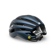 MET racefiets helm Trenta Mips met aerodynamisch ontwerp en verstelbare ventilairstroken, geschikt voor wielrennen.