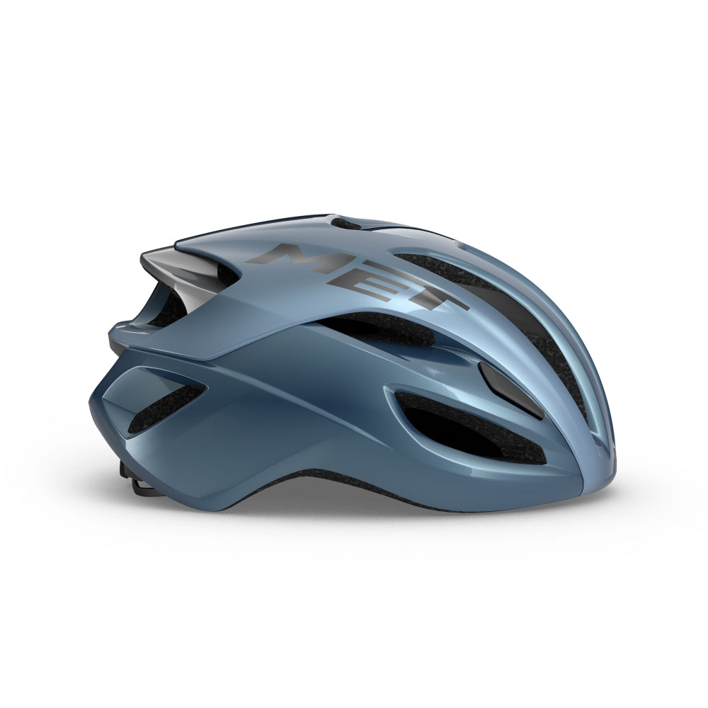MET Rivale Mips racefietshelm met aerodynamisch ontwerp en verstelbare ventilatieopeningen, geschikt voor wielrennen.