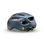 MET Racefiets Helm Vinci Mips, lichtgewicht fietshjelm met ventilatiegaten en verstelbare riem voor comfortabel wielrennen.