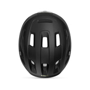 Lichte MET E-Mob MIPS e-bike helm met ventilatie en veiligheidsbescherming voor e-bike en speed-pedelec, zwart.