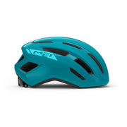 Racefiets helm MET Miles Mips met ventilatieopeningen en verstelbare riem, lichtgewicht en veilige fietshelm voor wielrenners.