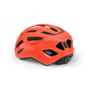 MET Racefiets helm Miles met aerodynamisch ontwerp en ventilatieopeningen, geschikt voor wielrenners op de weg.