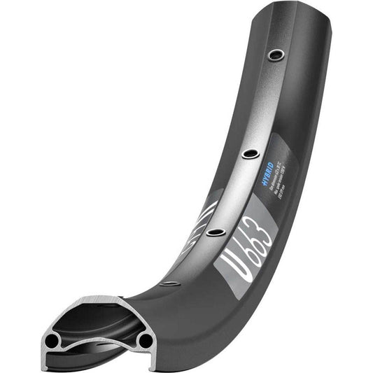 Velg 27.5" DT Swiss U663 Disc Aluminium 30mm 28/14 Gaats Zwart - Le Coq Wielerartikelen