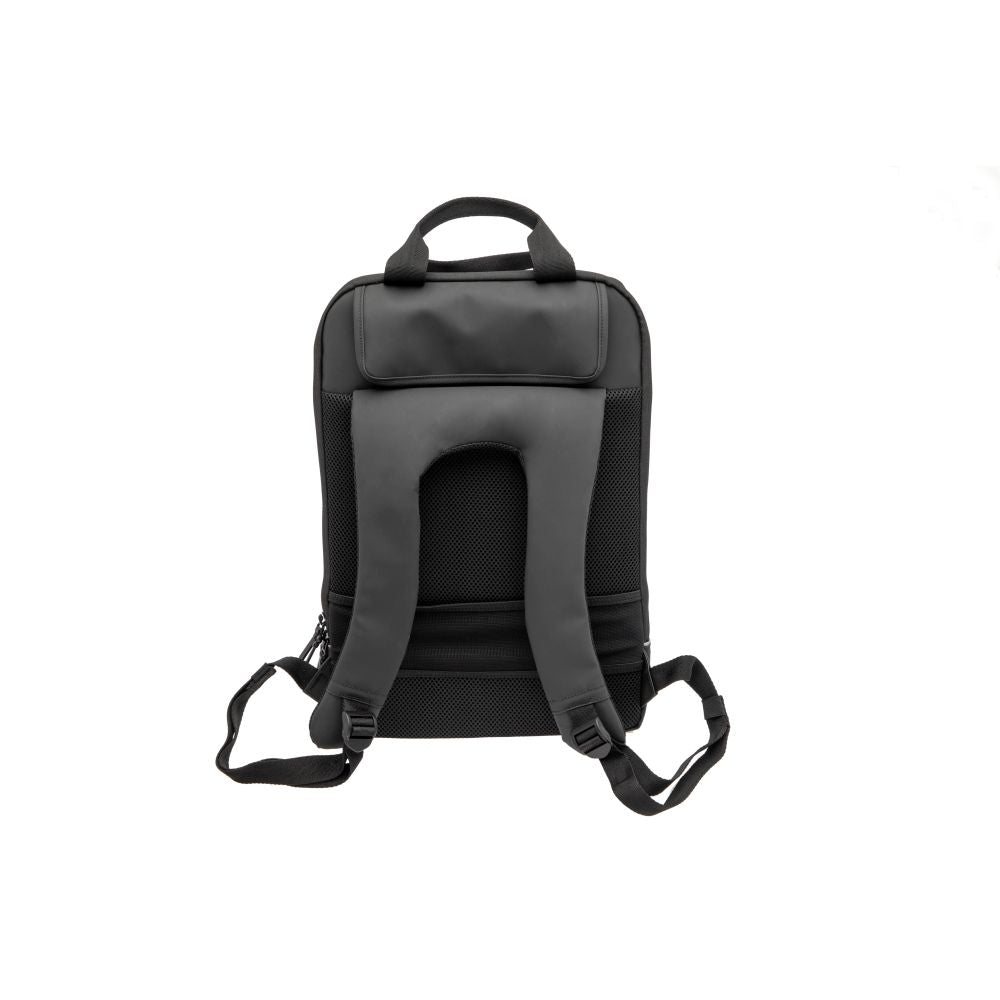 Nieuwe Looxs Nevada fietsrugzak met 20 liter inhoud en 17 inch laptopvak, zwart met verstelbare schouderbanden en reflecterende details