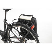 Nieuwe Looxs Nevada fietsrugzak met 20 liter capaciteit en 17 inch laptopvak, stevige zwarte rugtas voor dagelijks gebruik