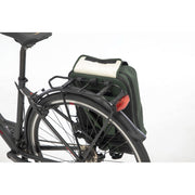 Nieuwe Looxs Nevada fietsrugzak met 20 liter capaciteit en 17 inch laptopvak, zwart met verstelbare schouderbanden