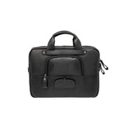 Nieuwe Looxs Luko leren fietstas voor 15-inch laptop, 7,5 liter inhoud, geschikt voor dagelijks gebruik en fietsen.