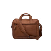 Nieuwe Looxs Luko leren fietstas voor 15" laptop, 7,5 liter, eenvoudig design, geschikt voor fietsgebruik